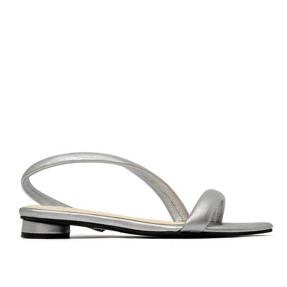NEW ALTA SHOES women's lunna sandals in silver